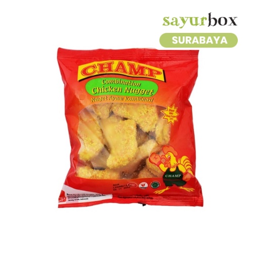 Champ Combination Chicken Nugget 250 gram (Sayurbox) - SURABAYA