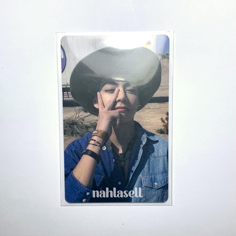 PC LUCKYDRAW TAEHYUNG M2U BUTTER TAE LD KOBOI PHOTOCARD BTS