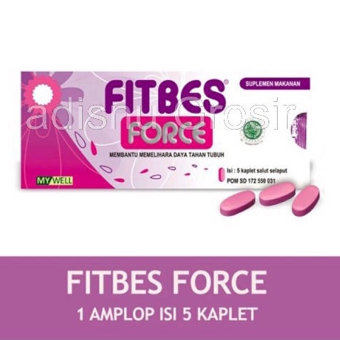 Fitbes Force Suplemen Peningkat Daya Tahan Tubuh