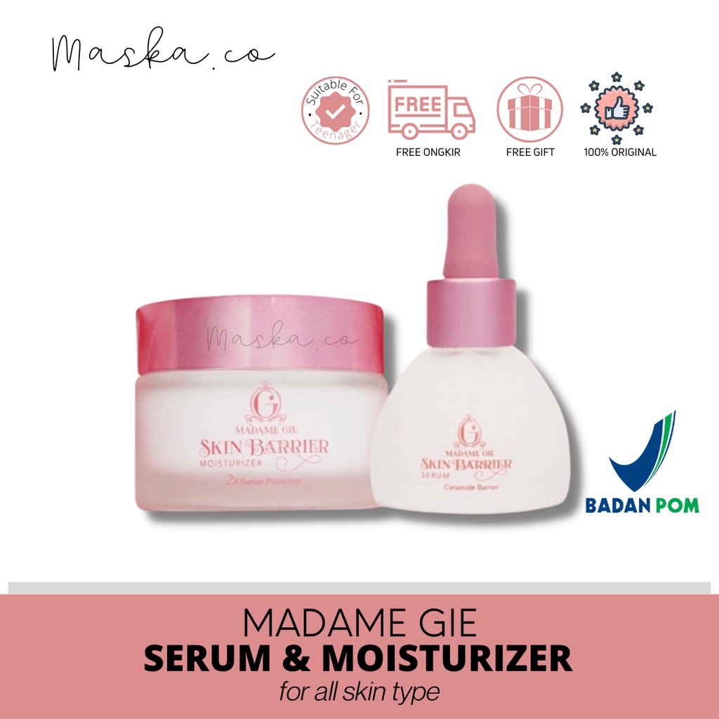 Madame Gie Skin Barrier Moisturizer &amp; Serum