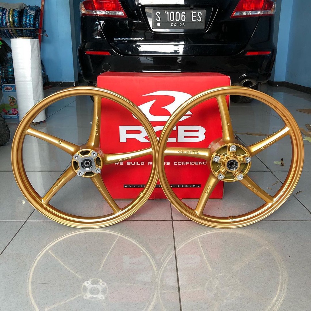 READY VELG RCB SP522 160 160 RING 17 GOLD JUPITER MX KING MX NEW ORIGINAL