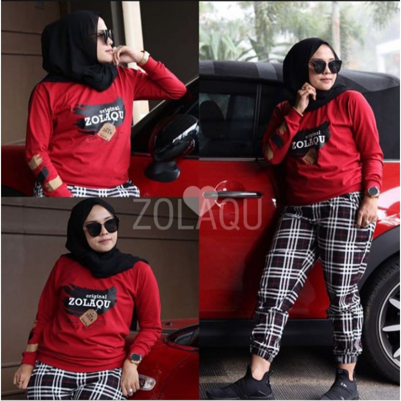 KAOS ZOLAQU TERBARU PAKAI BAN SIZE M,L,XL