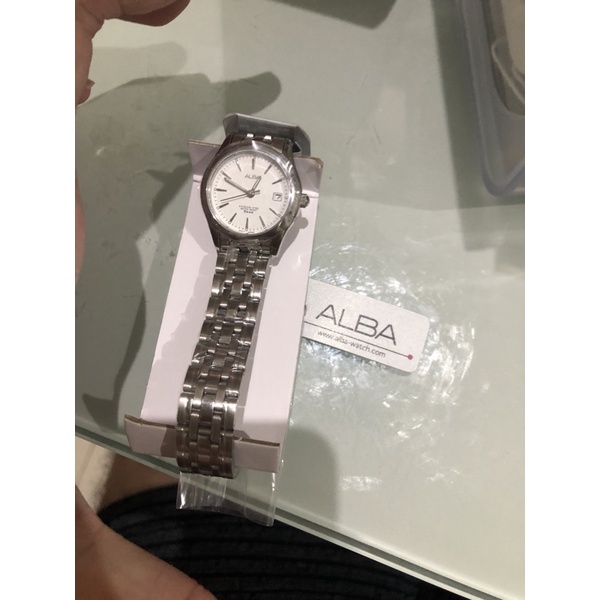 Jam Tangan Wanita Alba FASHION Quartz Stainless Steel AXT857x1 Original