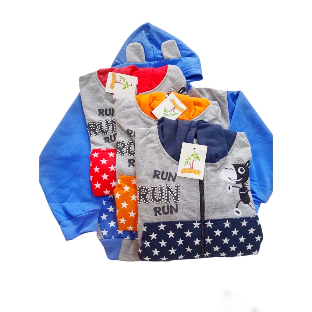 jaket anak 2th COCONUT RUN