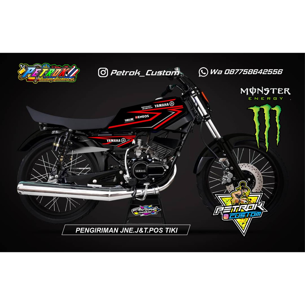 Jual COD Striping Rx King Variasi Motor Indonesia Shopee Indonesia