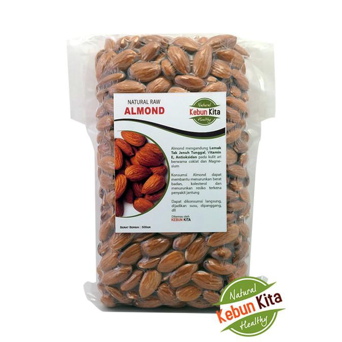 

Hot Produk Kacang Almond 500gr (Natural Raw Almond)