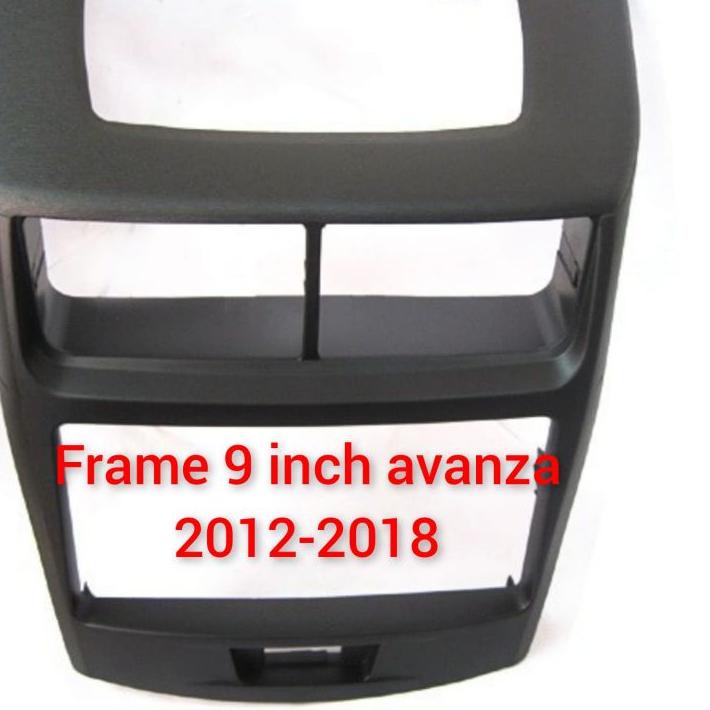 Big Sale - frame tape mobil double din 9 inch mobil all  avanza 2012-2017