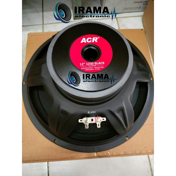 Speaker ACR 12 inch 1230 BLACK