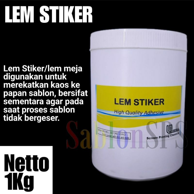 LEM STIKER BASIS AIR 1KG