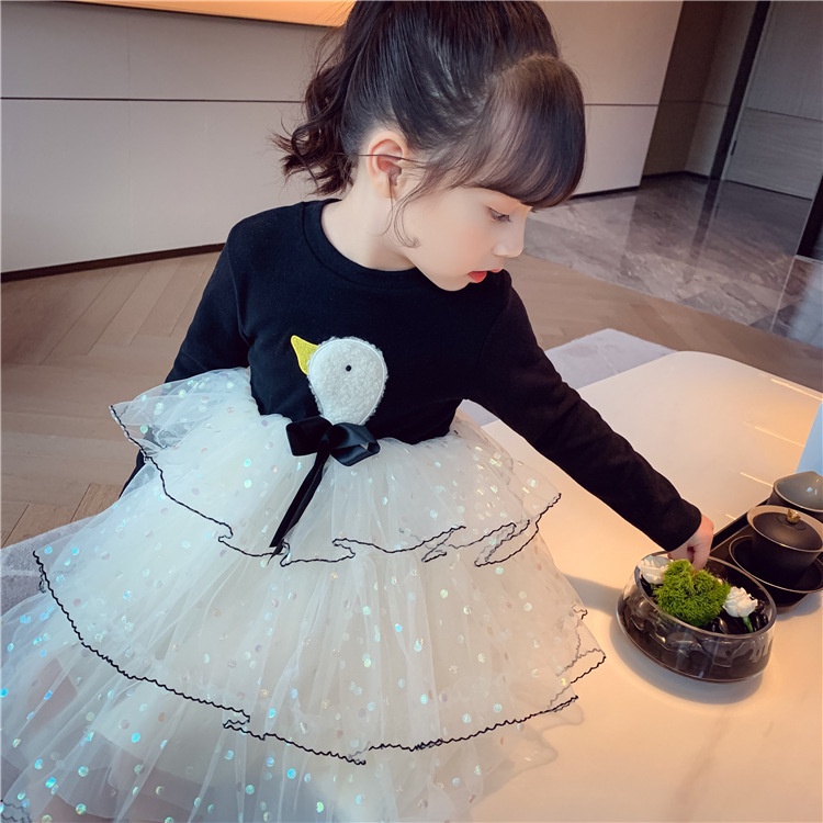 CHUBBI 111 Dress Anak Perempuan Tutu Confeti Duck