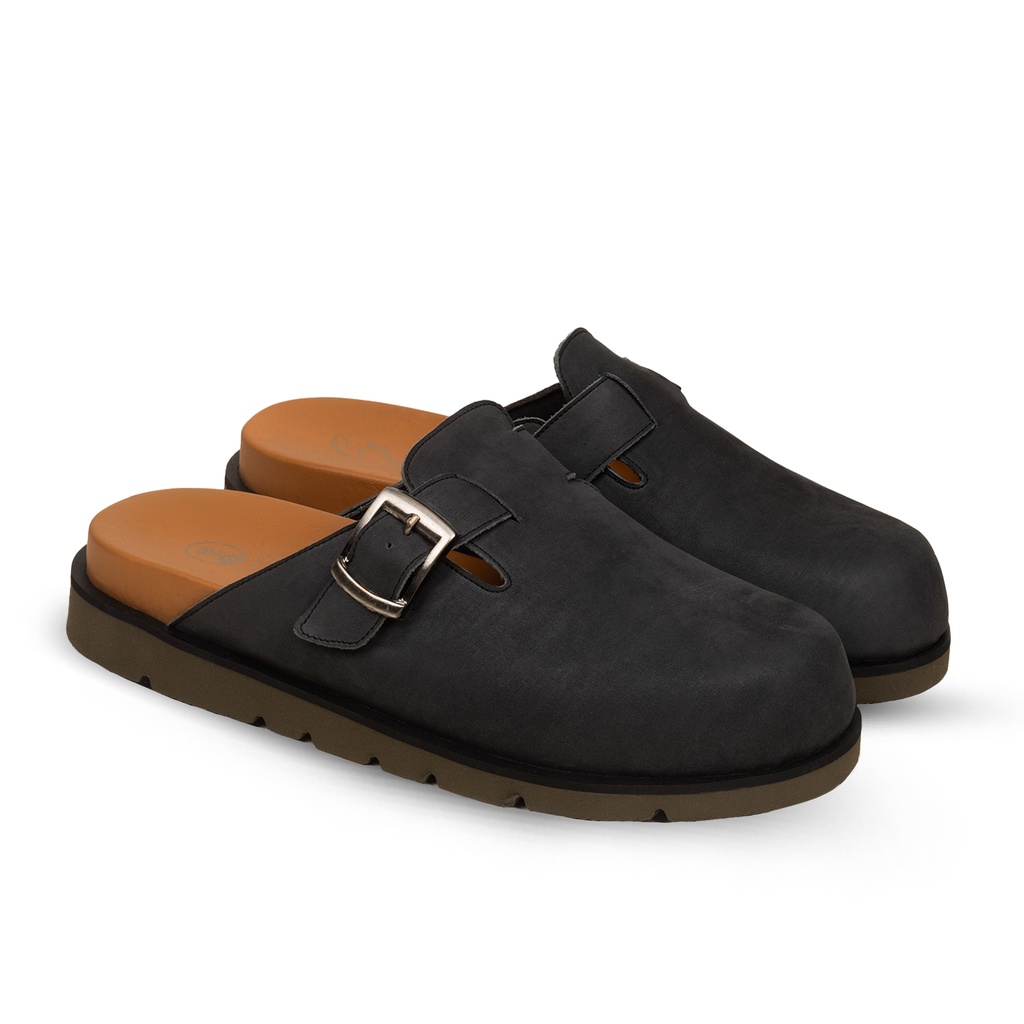 CJ SLIPPERS CHARCOAL