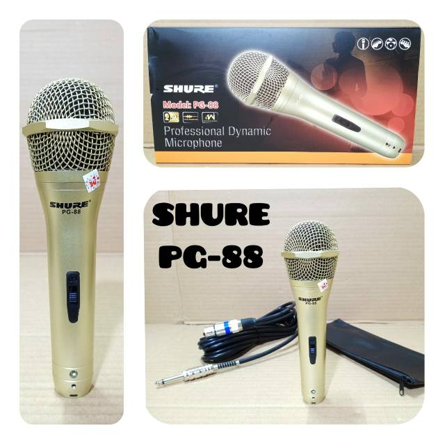 Mic kabel   SHURE   PG- 88