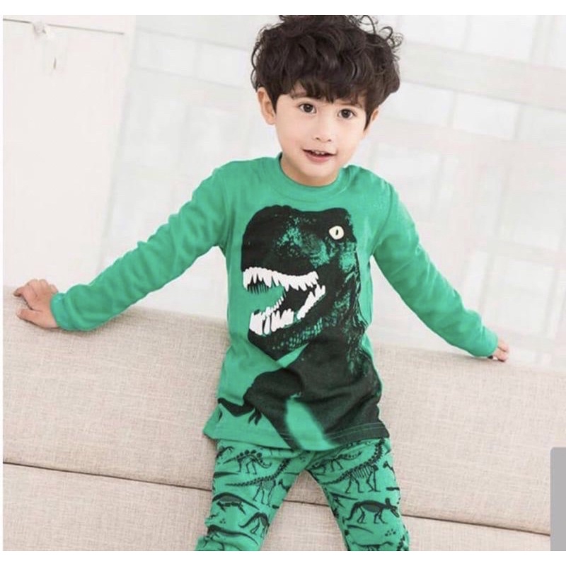 BAJU PIYAMA ANAK 6THN UNISEX KAOS IMPORT SET CELANA PANJANG S-2XL NEW