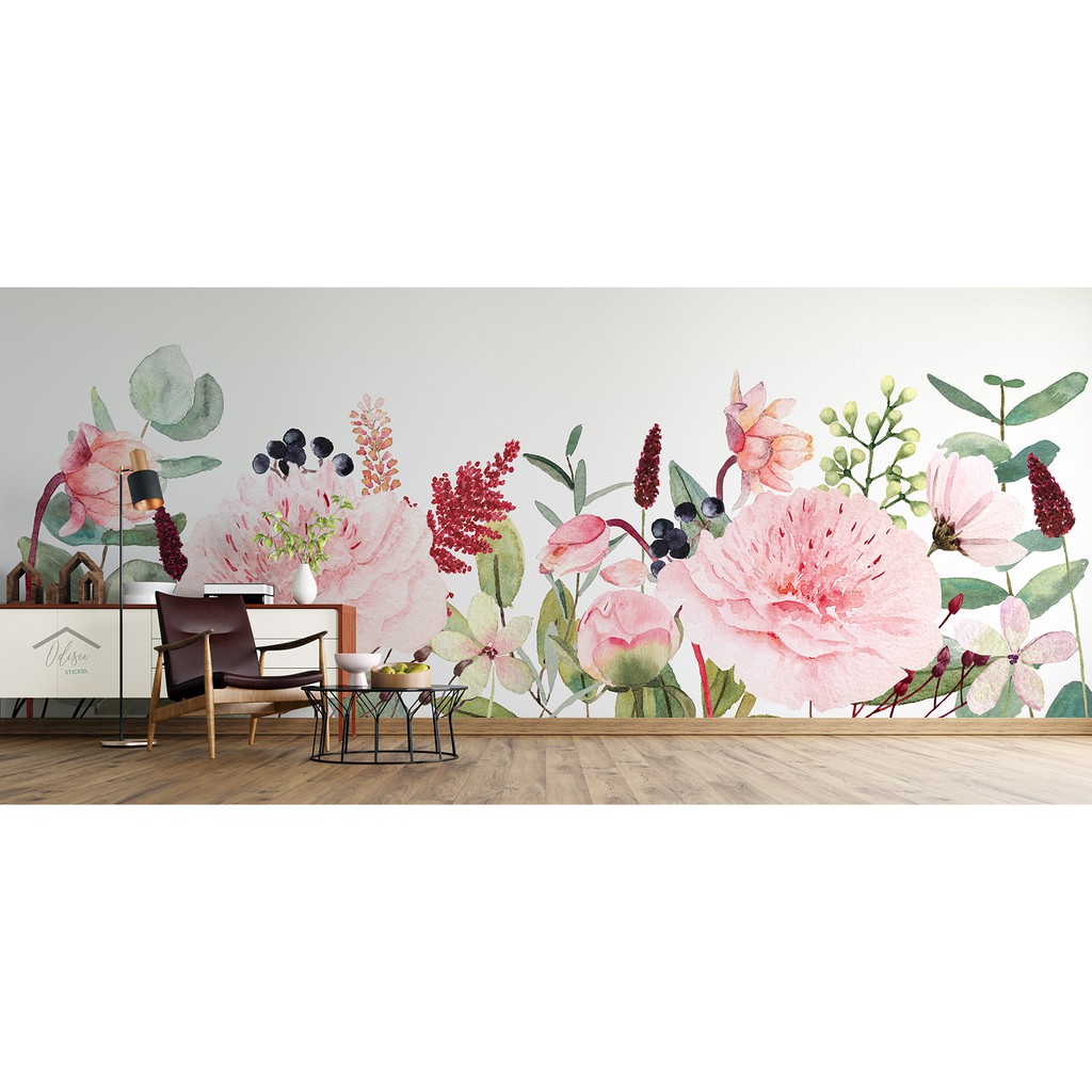 Wallmural by Odisie - FLOWER