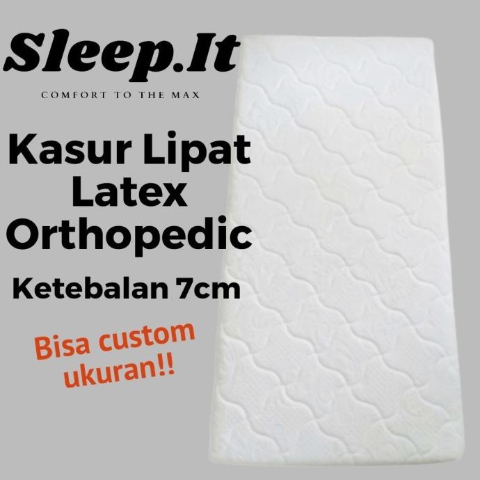 KASUR LIPAT LATEX ORTHOPEDIC/KASUR TRAVELING 160X200X7 DSDF6546