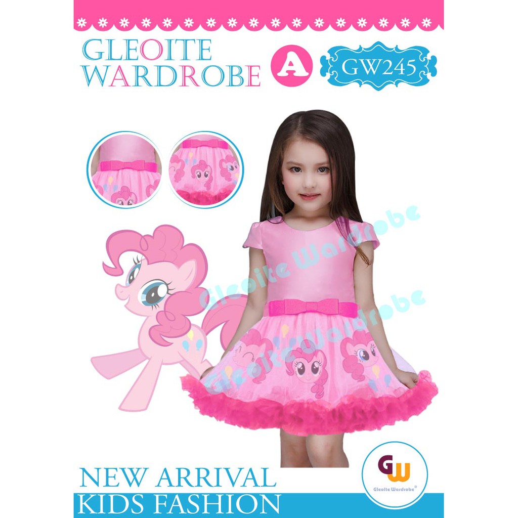 GW245 DRESS LITTLEPONY FROZEN TEEN