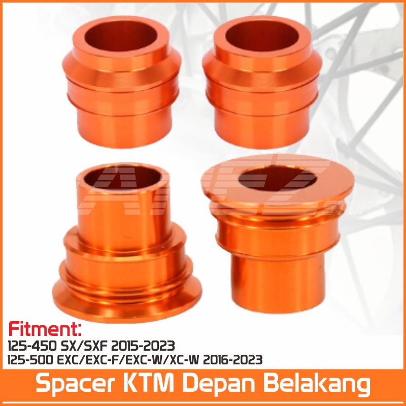 Spacer KTM Depan Belakang - Front Rear Wheel Hub Spacers KTM