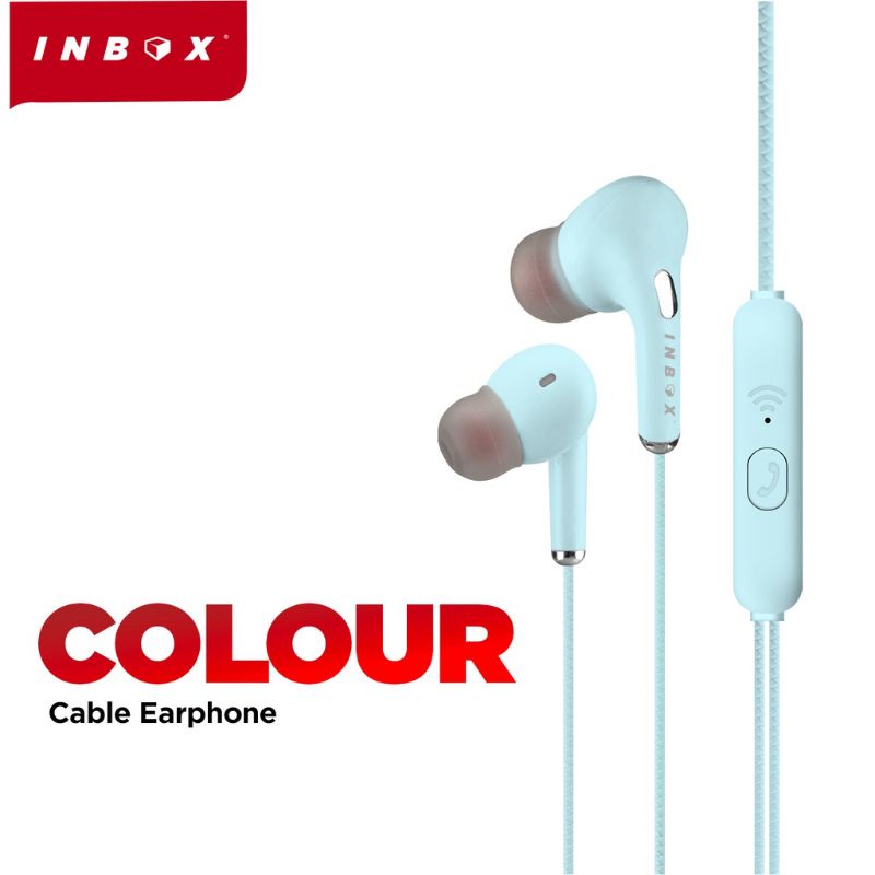 HEADSET EARPHONE INBOX COLOUR SUPER BASS