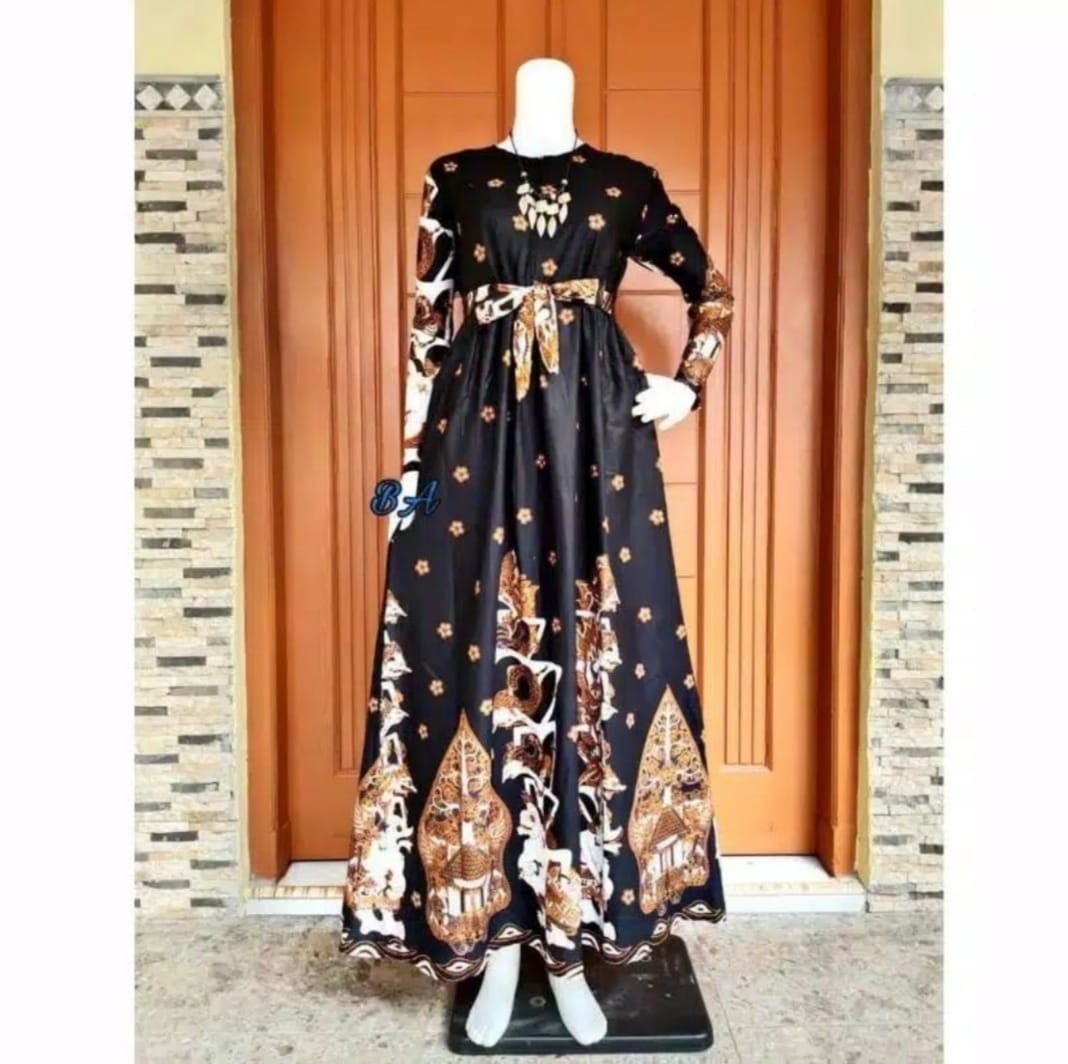 Maura Couple - Sania Ruffle Batik Couple Ori Ndoro Jowi Garansi Termurah Shopee -  Batik Modern Solo