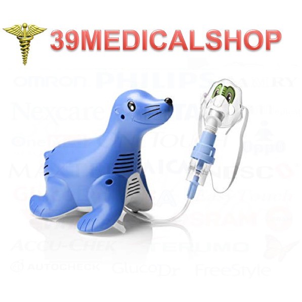 NEBULIZER PHILIPS SAMI THE SEAL - NEBULIZER PHILIPS ANAK - NEBULIZER ANAK - ALAT UAP ANAK