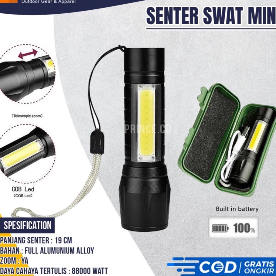 Senter LED Swat Mini COB