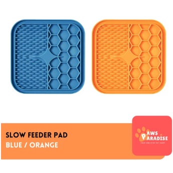 Slow Feeder Lick Pad / Tempat Makan Jilat Anjing Anti Tersedak