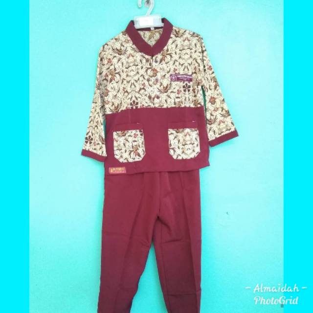 Seragam Muslim Batik TK