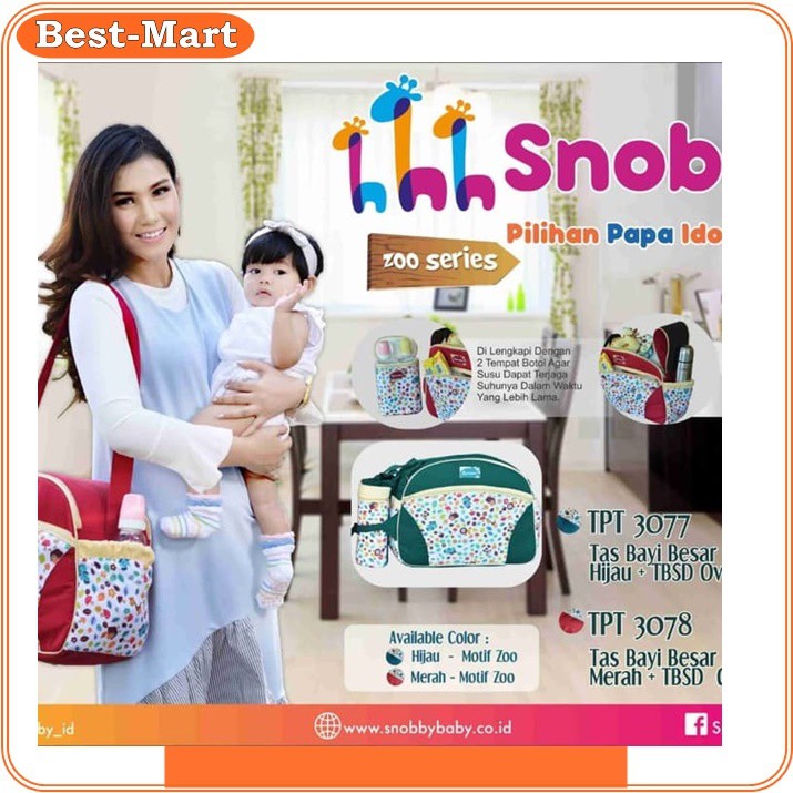 Tas Bayi Diaper Bag Zoo Series Snobby TPT-3075