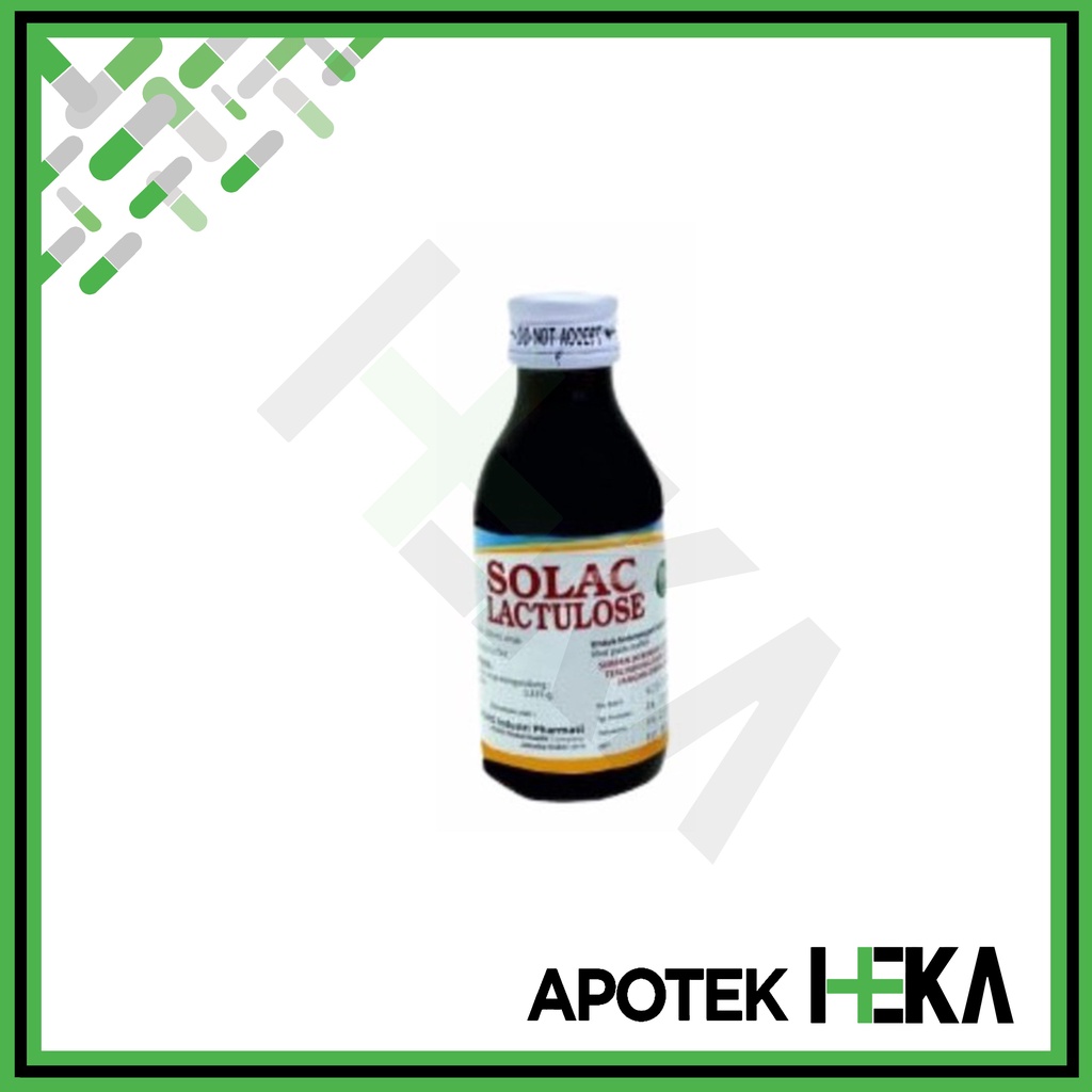 Solac Syrup 120 ml - Sirup Obat Pencahar Konstipasi (SEMARANG)