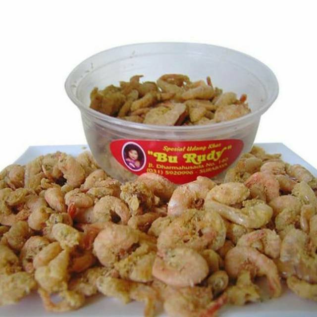 

UDANG CRISPY CUP KECIL KHAS BU RUDY SURABAYA