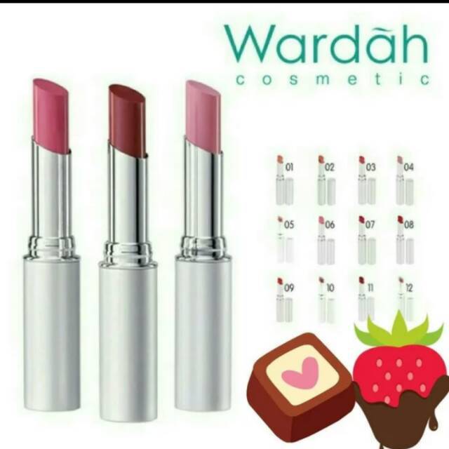 Wardah long listing lipstik . Lipstik wardah