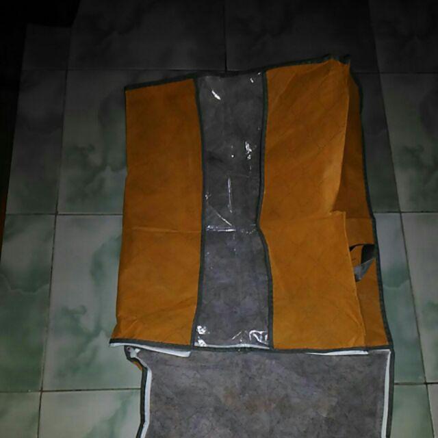 Bamboo Storage Bag Tempat Penyimpan Serbaguna / Storage Box Tempat Pakaian Tinggi