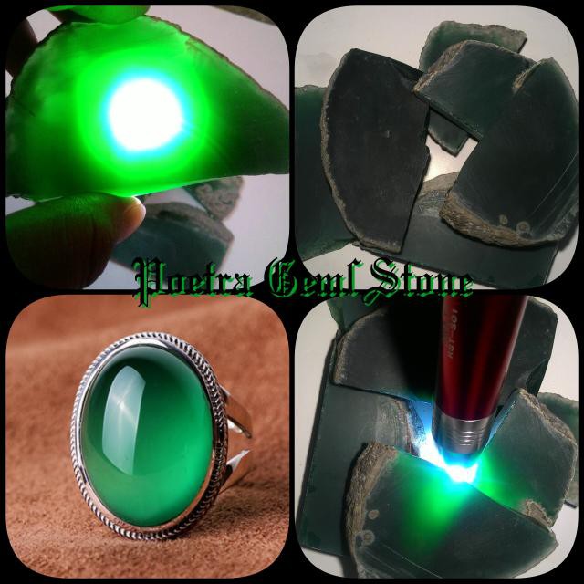 PASTI MURAH !!! NATURAL GREEN CHALCEDONY IJO SUPER ISTIMEWAH 50 Gram !!!