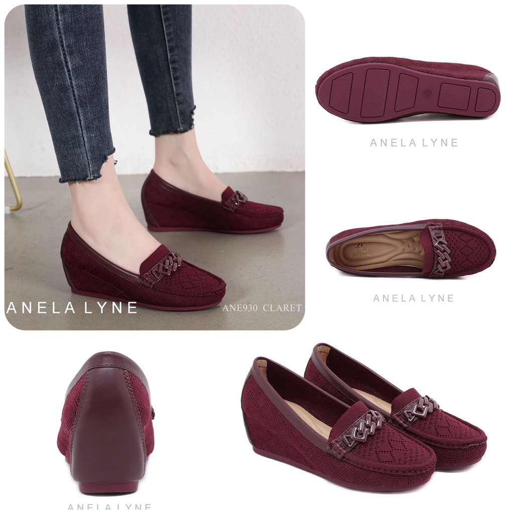 ANELA LYNE ATANASIA SEPATU WEDGES ANE930 ORIGINAL