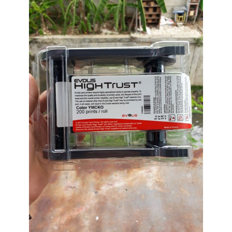 Ribbon Evolis Primacy Color 308 - YMCKO - 200 Image PN: R5FP00308