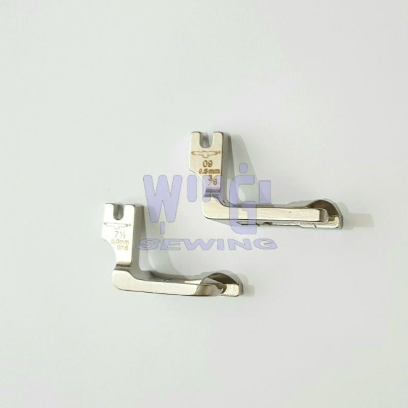 Sepatu Kelin Lipat Lilit Mesin Jahit Industri 8mm 9.5mm Grade A