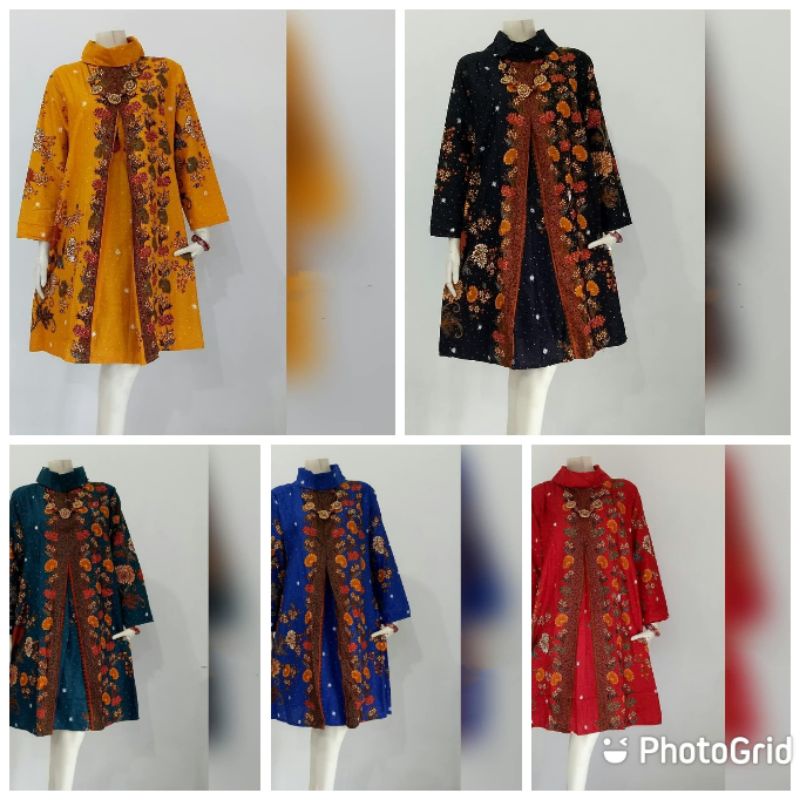 tunik batik/ tunik batik modern/ tunik  jumbo bigsize/ tunik batik/ dress batik/ dress jumbo bigsize