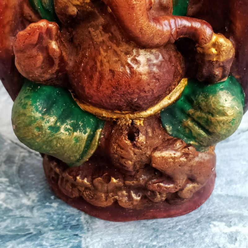 Tempat Dupa Ganesha Tangan Gradasi / Tempat Dupa Ukir Bali / Tenpat Dupa Dewa Ganesha / Tempat Dupa Antik / Patung Dewa Ganesha / Tempat Dupa Ganesa Bali / Craftdewata