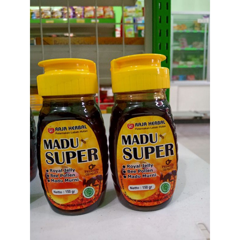 

MADU SUPER RAJA HERBAL kwalitas terpercaya 150 gr