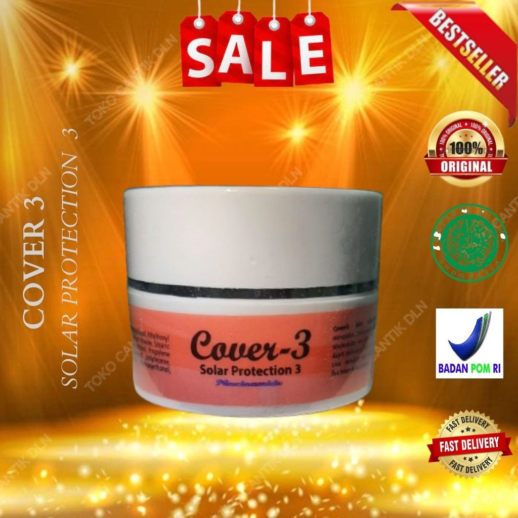 cover 3 solar protection 3 niacinamide