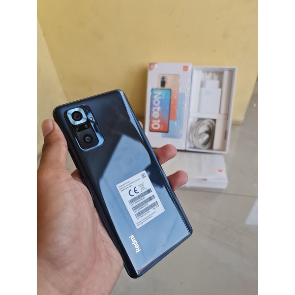 redmi note 10 pro 8/128 second fullset original