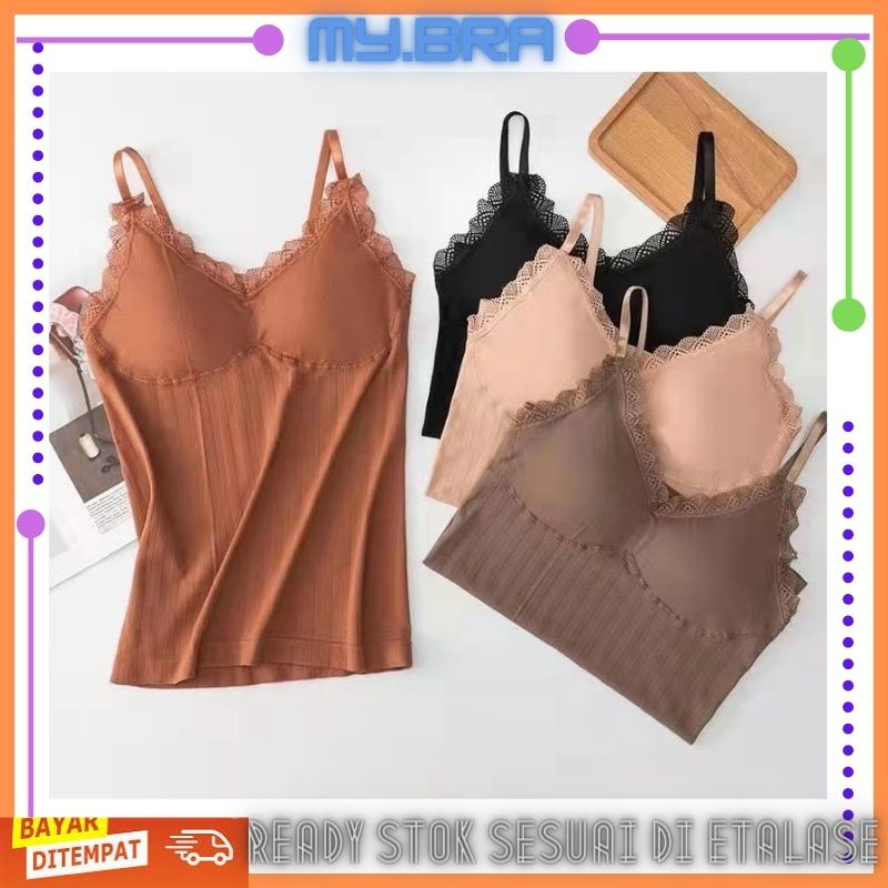 My Bra-024 Tank Top Pakaian Dalam Wanita  Singlet Premium SleepingTerlaris