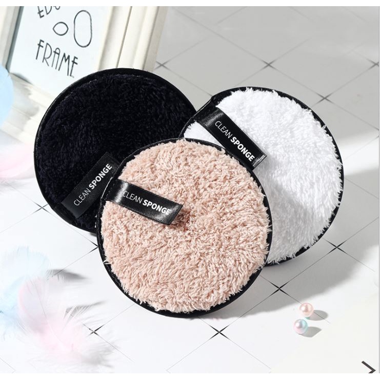 BV.ID MR438 MAKEUP REMOVAL CLEAN SPONGE PUFF FACE CLEANSING PUFF MAKE UP REMOVER  COTTON PADS