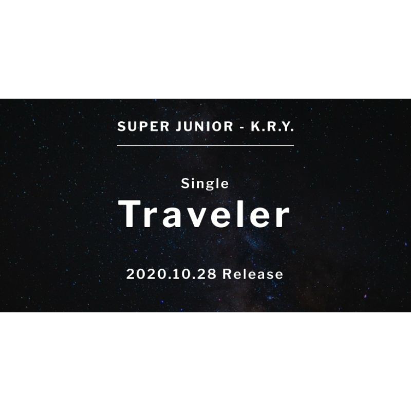 SUPER JUNIOR KRY - JAPAN ALBUM "TRAVELER"