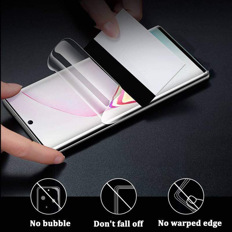 Hydrogel Film For Samsung s9+ / s9 / s8+ / s8 / s7 edge / s7 / s10e / s10+ / s10 / Note 9 / Note 8 / Note 10+ / Note 10 / S20 / S20+ / s20 plus Screen Protector 100D