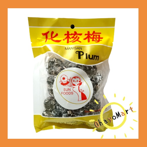 Sun foods Manisan Plum / Sunfoods Manisan plum Tanpa biji 300grm