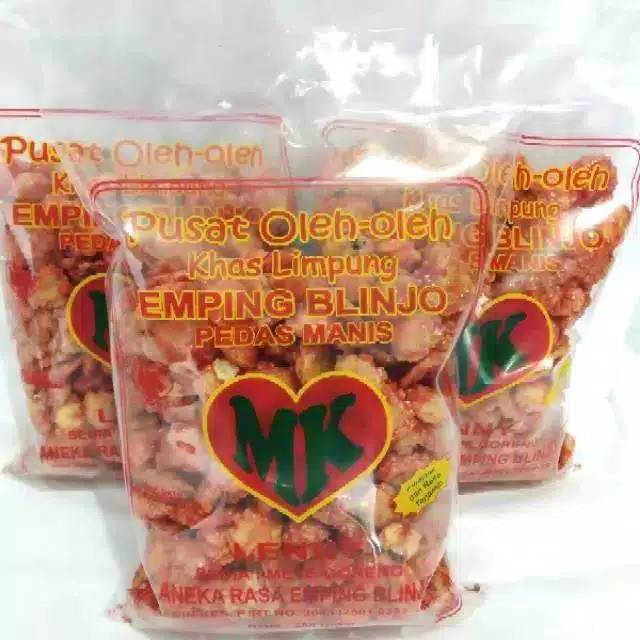 

Emping kletuk pedas manis kualitas premium khas limpung