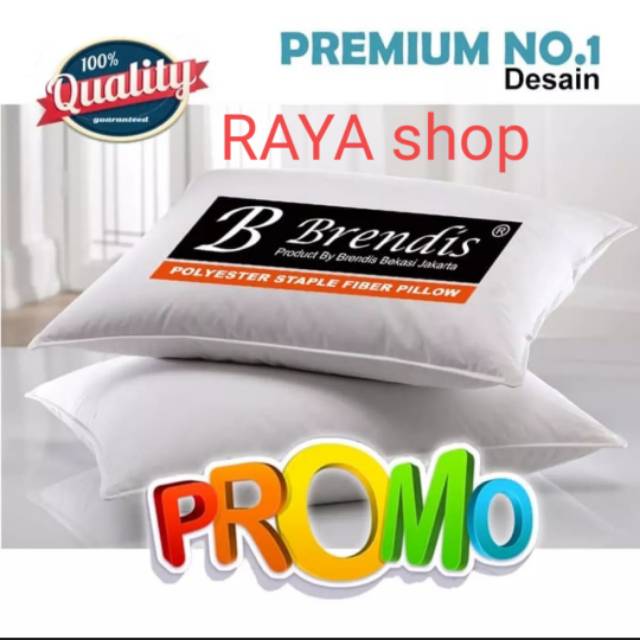 Brendis Bantal kepala Original kualitas Hotel