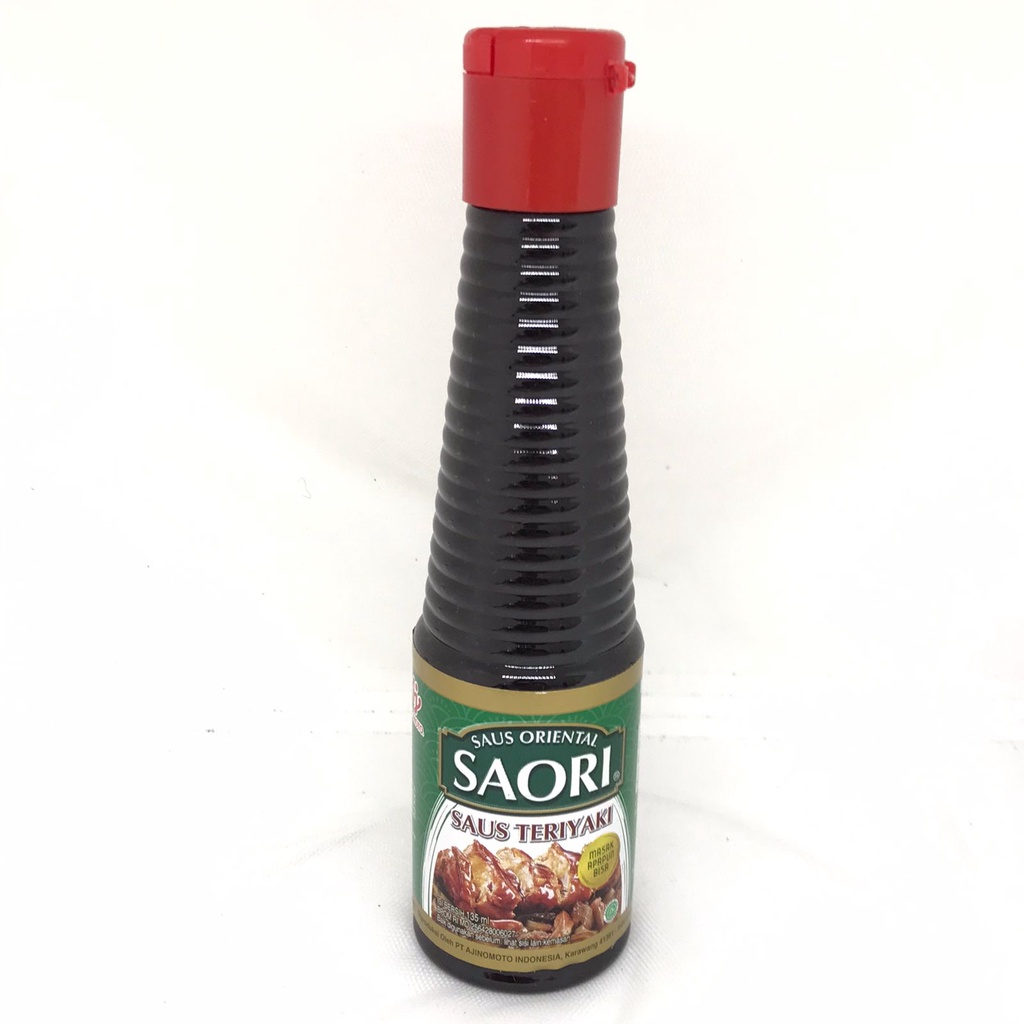 

Saori Teriyaki 135ml/ Saus Teriyaki/ Teriyaki Sauce/ Saos Teriyaki