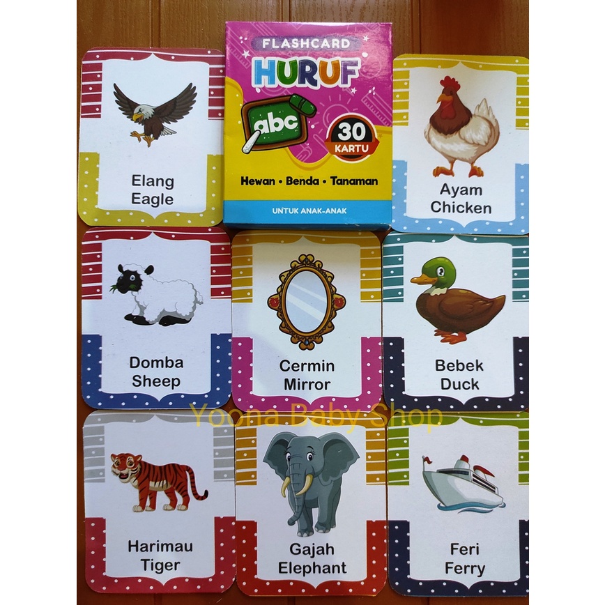 Flash Card Anak / Flashcard Edukasi Anak